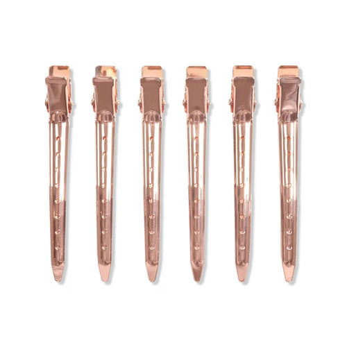 kitsch Rose Gold Styling Clips