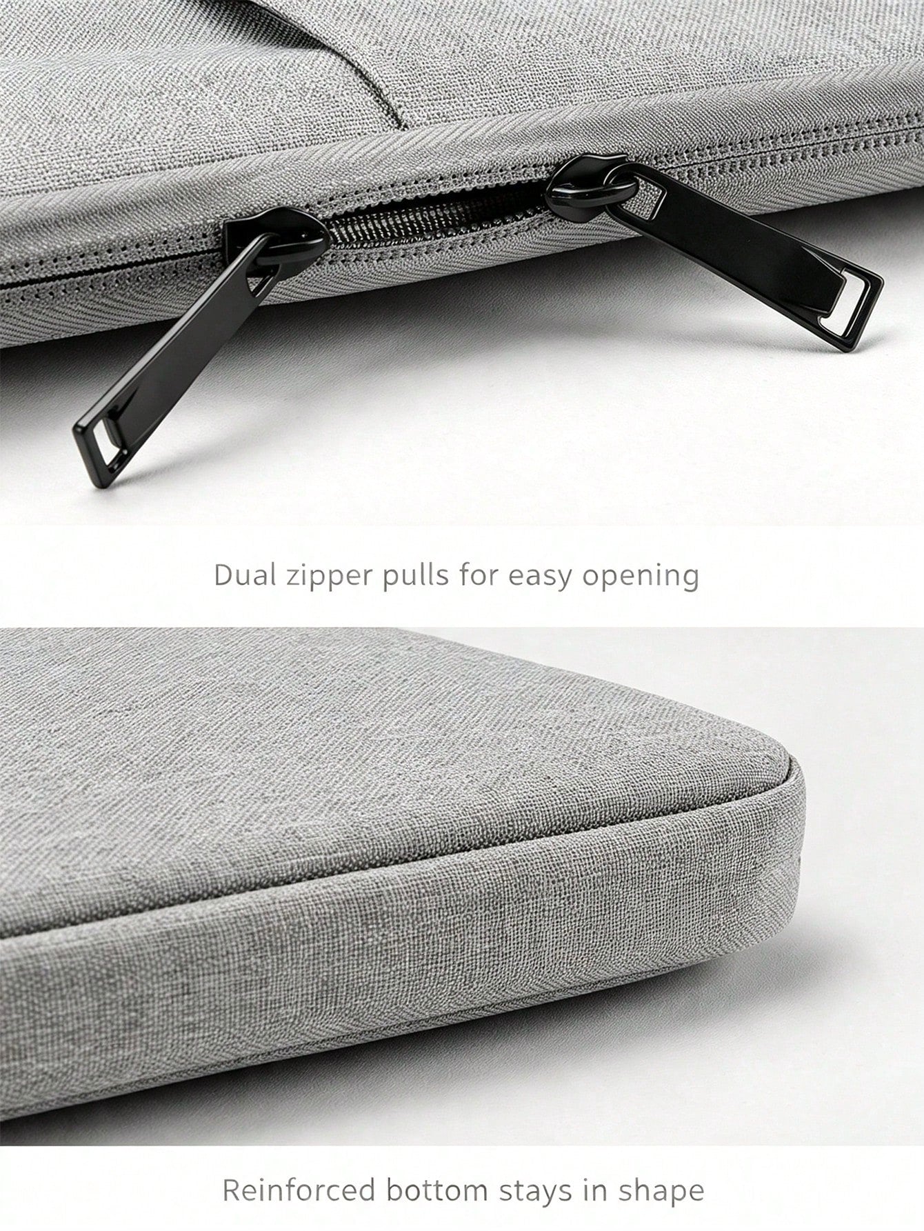 Korean Minimalist Style, Water-Repellent Neoprene Fabric, Diagonal Front Pocket, Laptop Sleeve, Unisex, Air Travel Campus Commuting