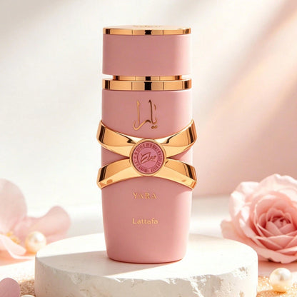 Lattafa Yara Elixir For Women Eau De Parfum 3.4oz 100ml Long Lasting Elegant Fragrance Spray Delicate Sweet Floral Rich Warm Amber Scent Luxury Ladies Perfume Box Gift
