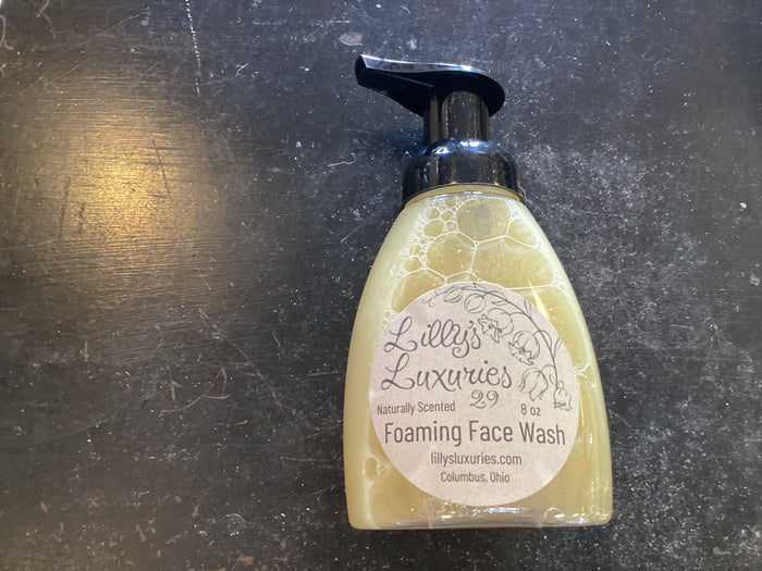 Lilly’s luxury foaming face wash 10 ounces