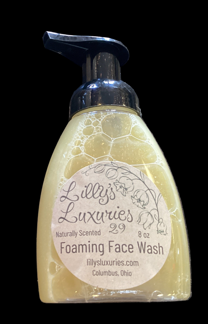 Lilly’s luxury foaming face wash 10 ounces