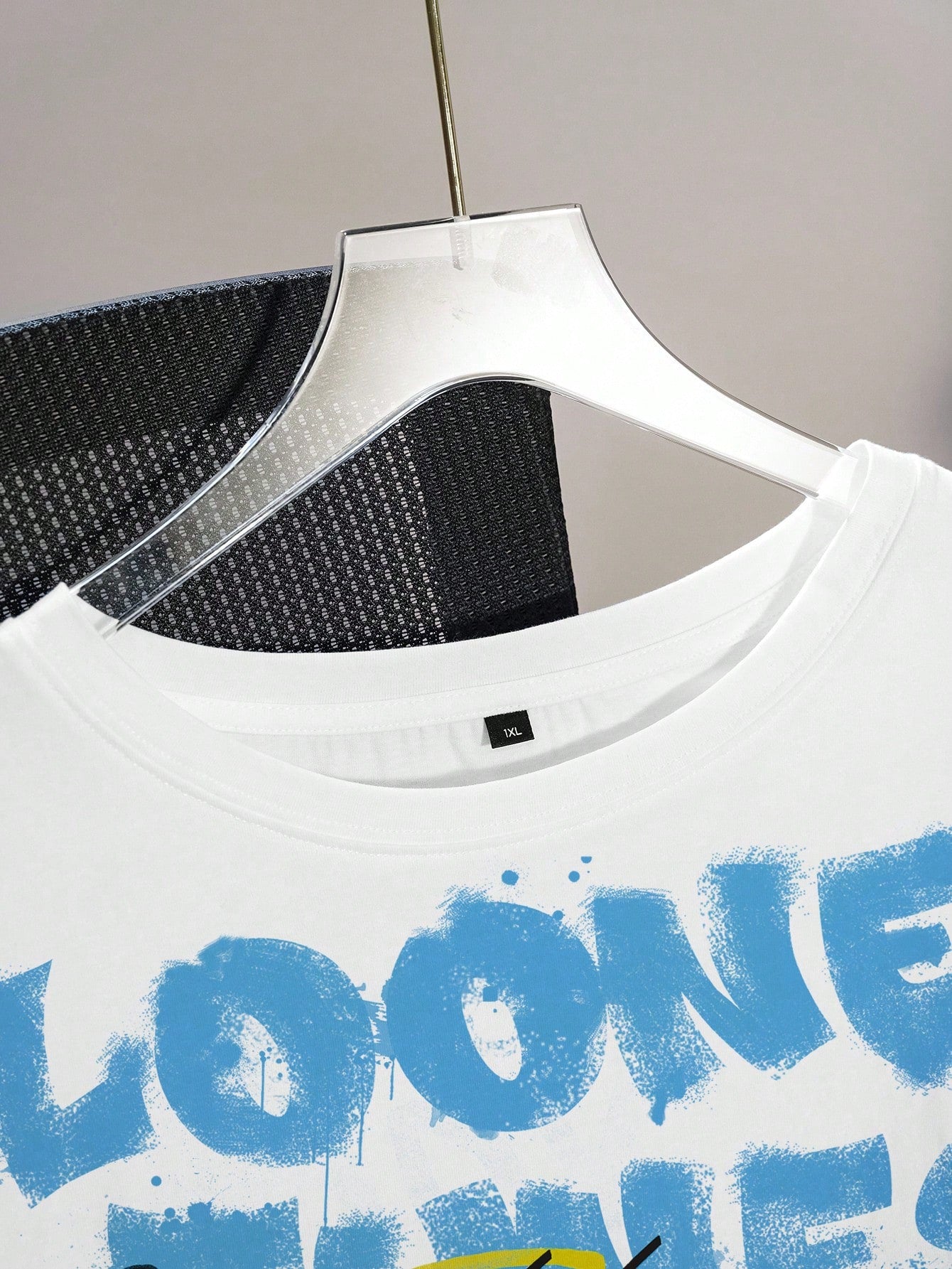 LOONEY TUNES X Plus Size Women's Letter Cartoon Print Round Neck Short Sleeve Casual T-Shirt