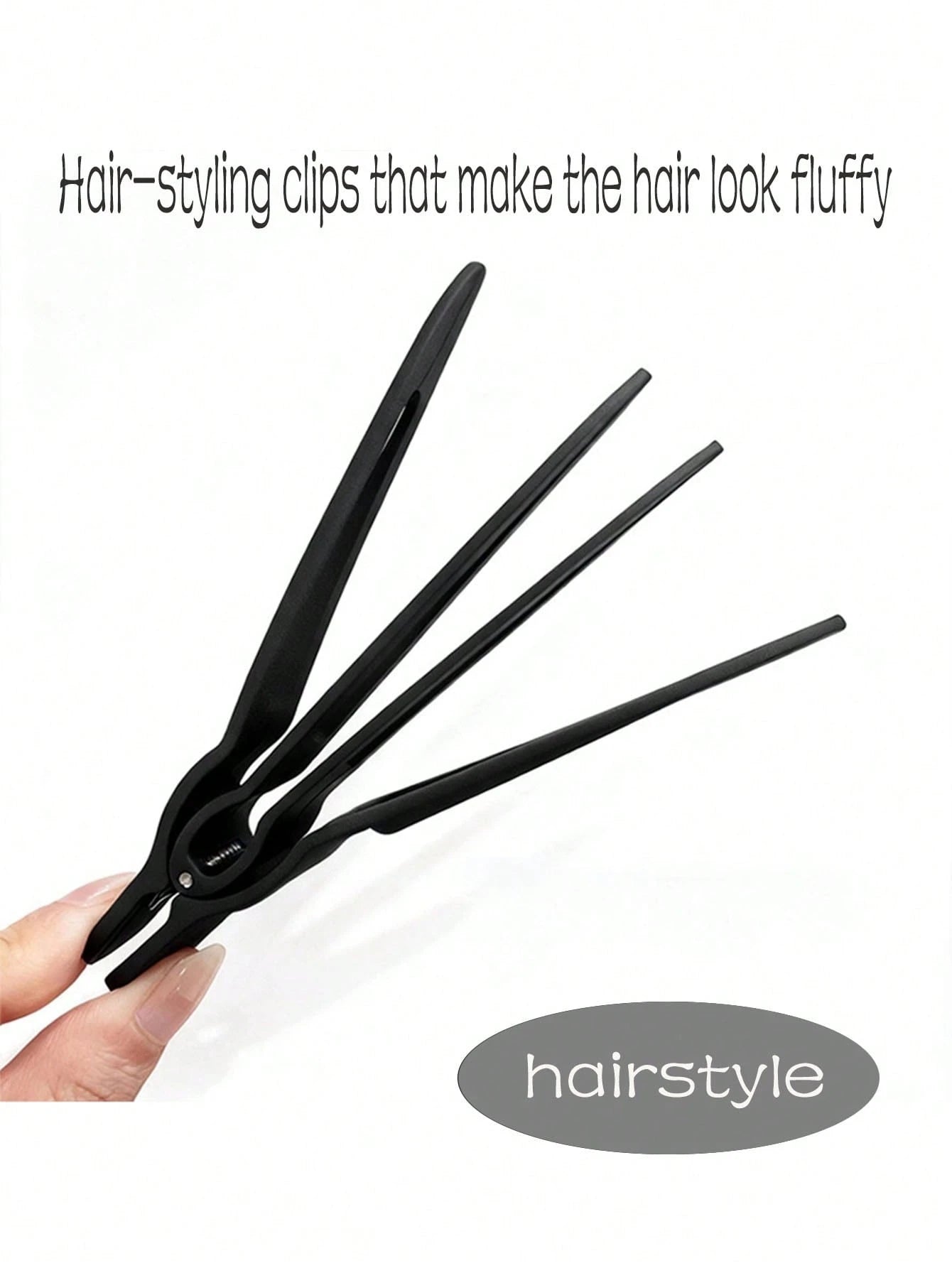 Loose Hanging Hair Clips, High Crown Root Hair Clips, Seamless Hair Clips For Hairstyle Fixing, Hairstyling Tools