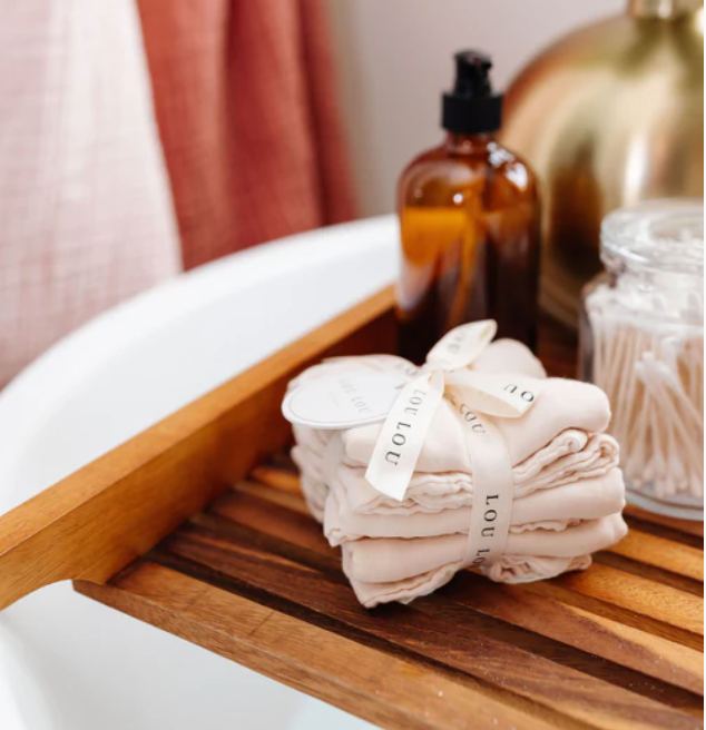 Lou Lou + Co Washcloths Cream