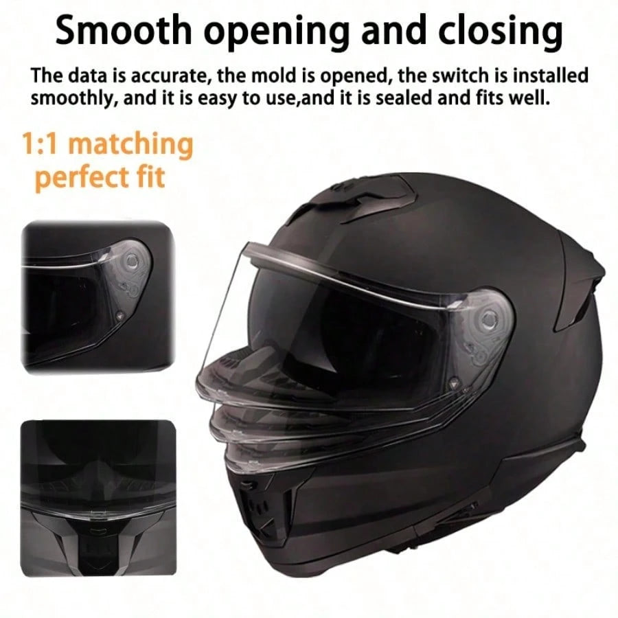 LS2 Outer FF320 Rapid FF353 Assault FF328 Stream FF800 Motorcycle Helmet Visor, Helmet Accessory Replacement Part