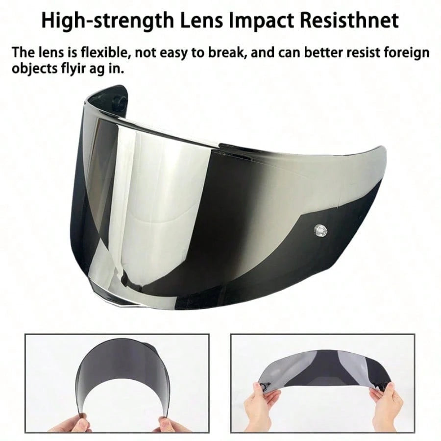 LS2 Outer FF320 Rapid FF353 Assault FF328 Stream FF800 Motorcycle Helmet Visor, Helmet Accessory Replacement Part