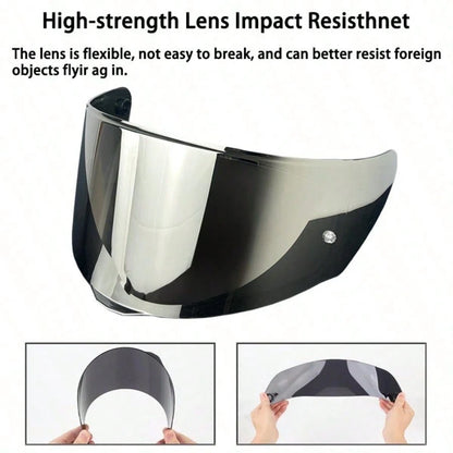 LS2 Outer FF320 Rapid FF353 Assault FF328 Stream FF800 Motorcycle Helmet Visor, Helmet Accessory Replacement Part