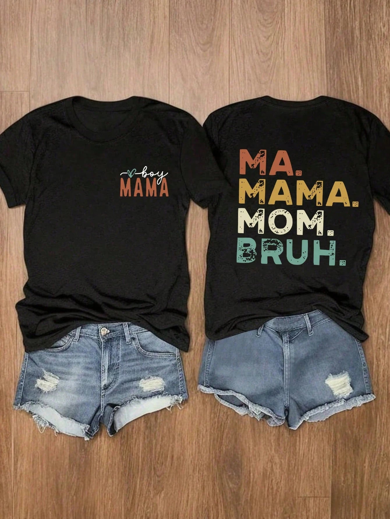 LUNE Plus Size Women's Regular Short Sleeve Casual T-Shirt Graphic Tees Women Tops