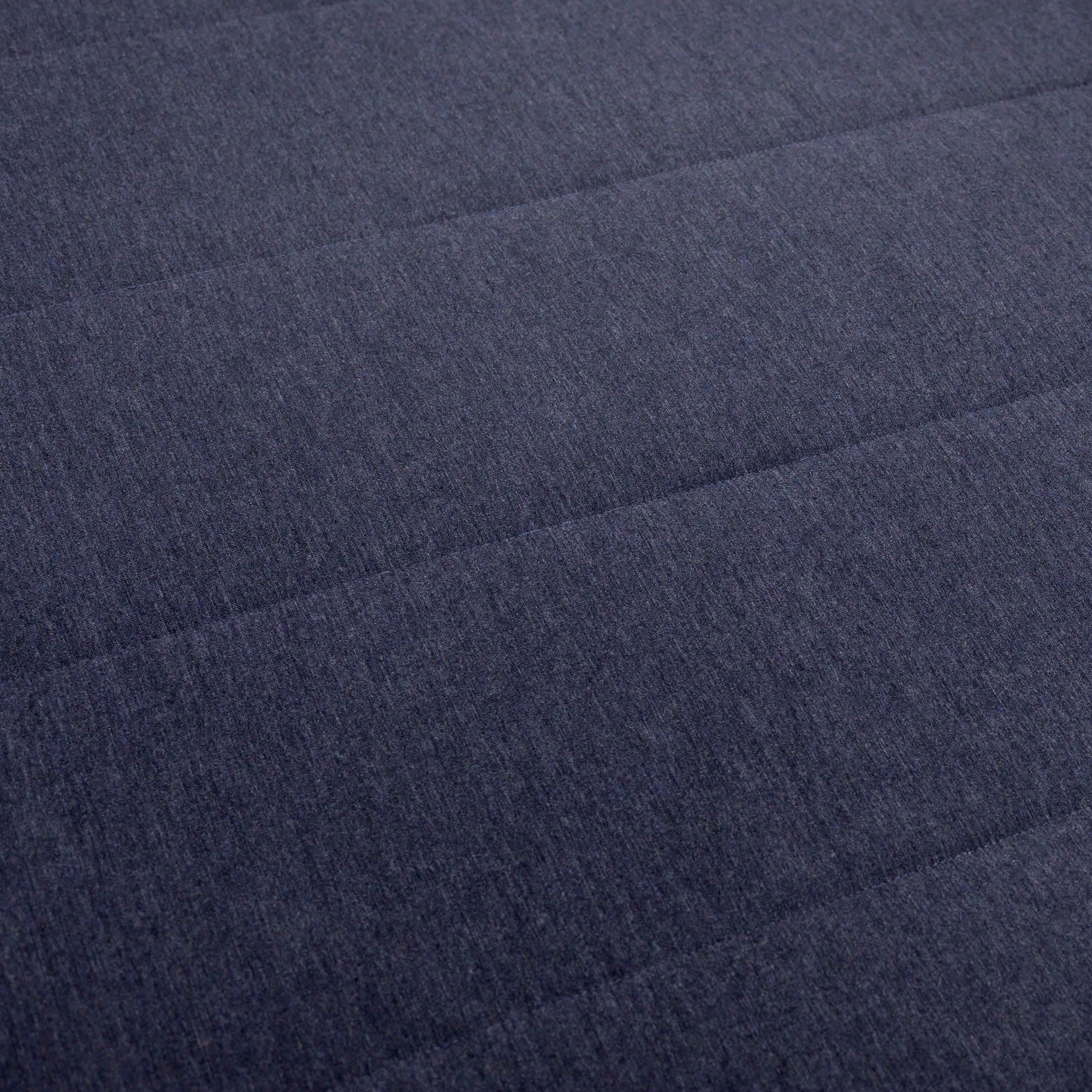 LUSH DECOR Cooling Reversible Quilted Blanket Navy 3Pc Set Full/Queen Halloween-Fall Decor-Room Decor