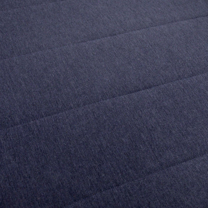 LUSH DECOR Cooling Reversible Quilted Blanket Navy 3Pc Set Full/Queen Halloween-Fall Decor-Room Decor