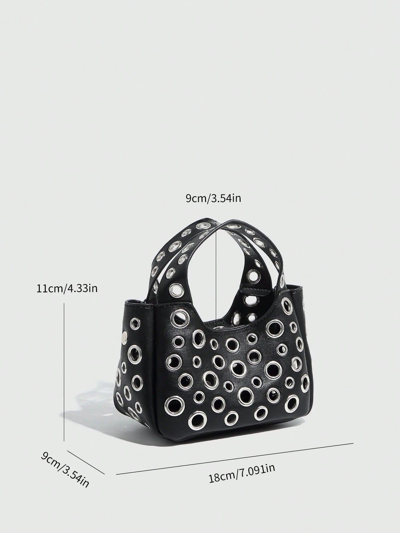 Luxury Designer Handbag- Soft Touch PU Leather, Crossbody Shoulder Bag With Top Handle And Adjustable Strap, Fashionable Spacious Women Rivet Tote