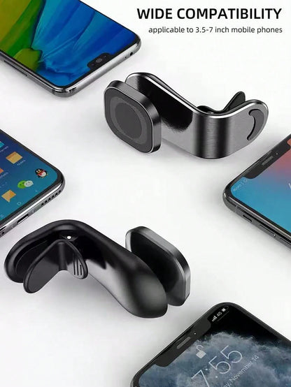 Magnetic Car Phone Holder: Strong Magnetic Mount Designed For Car Air Vents, Compatible With All Phones. Ideal Gift For Family And Friends, Suitable For Holidays And Various Other Occasions.