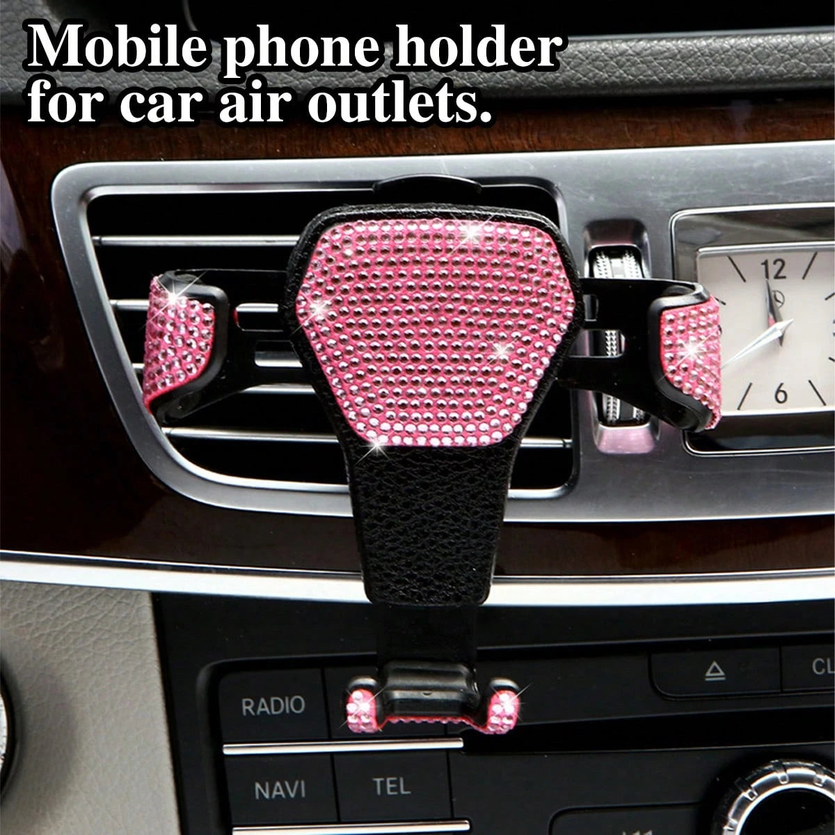 Magnetic Plates Black 16PCS/8PCS/4PCS, Ultra-Thin Stainless Steel Magnetic Stickers, Black Metal Backplate With Strong Adhesive, Phone Case, Supports Wireless Charging, Car Mount, Compatible With Univ