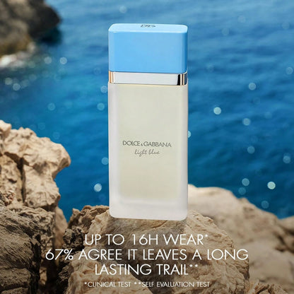 Maison Francis Kurkdjian Dolce & Gabbana Light Blue Eau De Toilette For Women (3.4 Oz/ 100 Ml)- A Fresh, Long-Lasting Fragrance Featuring Sicilian Citrus, Floral, And Fruity Notes; An Ideal Gift For