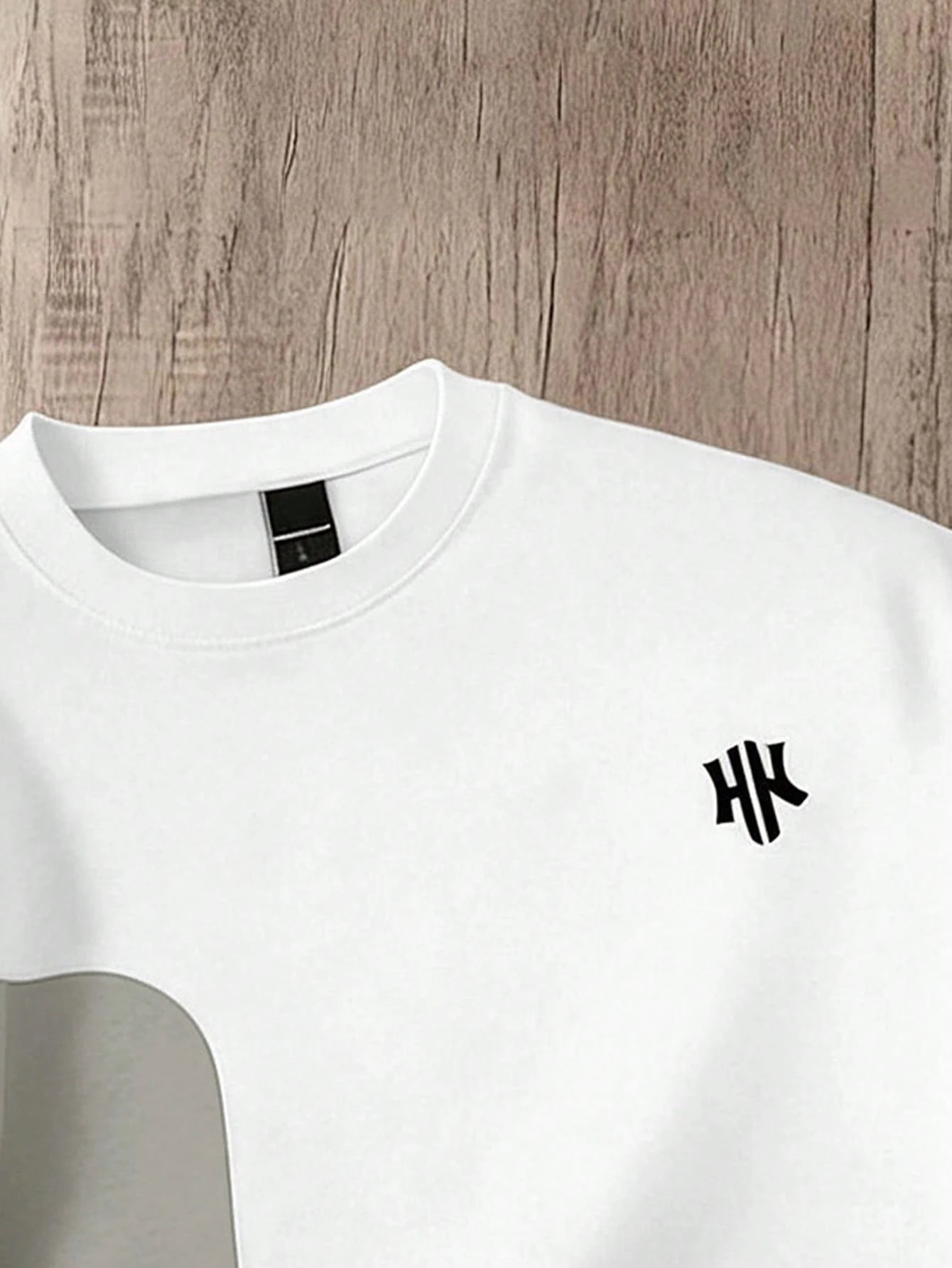 Manfinity Joysei Men's Casual Color Block Print T-Shirt, Suitable For Summer, Outings, School, Friend Gifts
