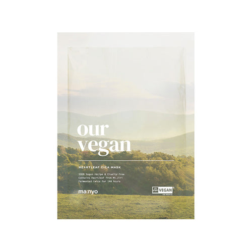 Manyo Factory Our Vegan Heartleaf Cica Mask