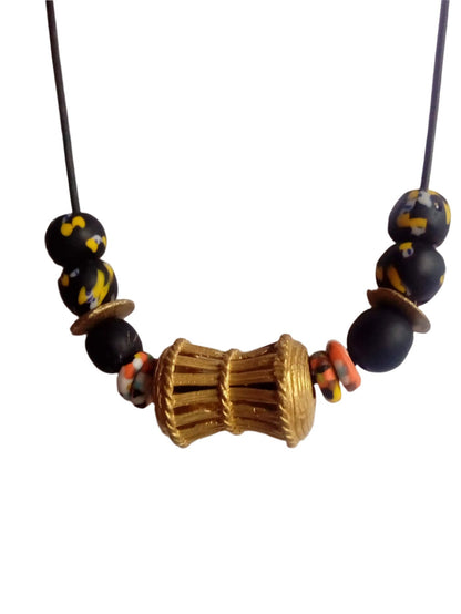 Matinee Krobo Beads Necklace