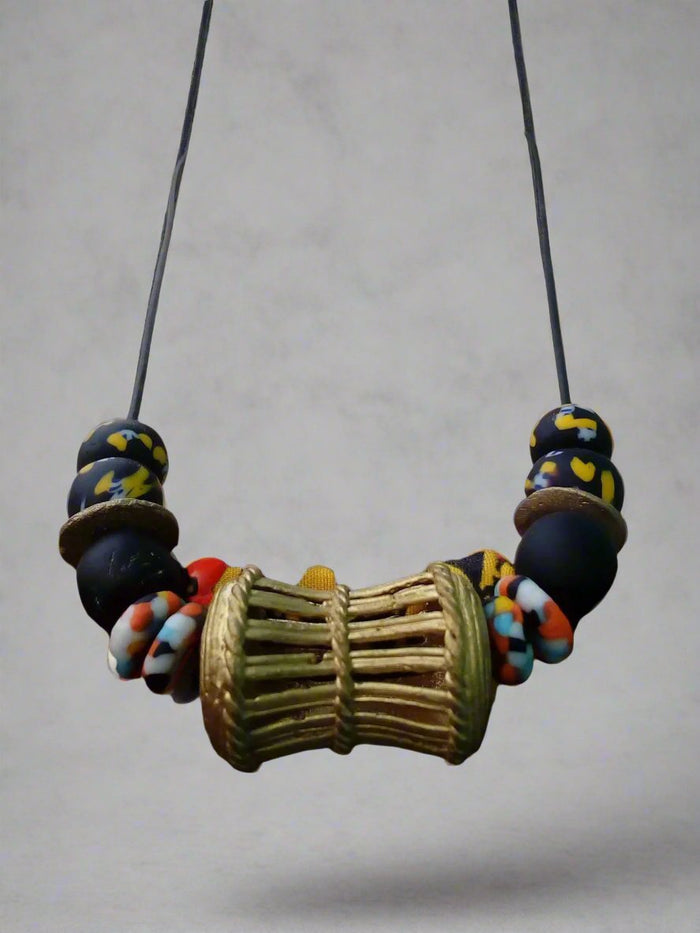 Matinee Krobo Beads Necklace
