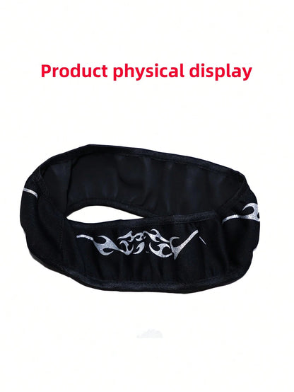 MEIKAXIU 1pc Sparkling Bling-Bling Flame Patterned Dynamic Textile Waterproof & Anti-Slip Car Steering Wheel Cover, Suitable For 14.5-15 Inches Car Accessories