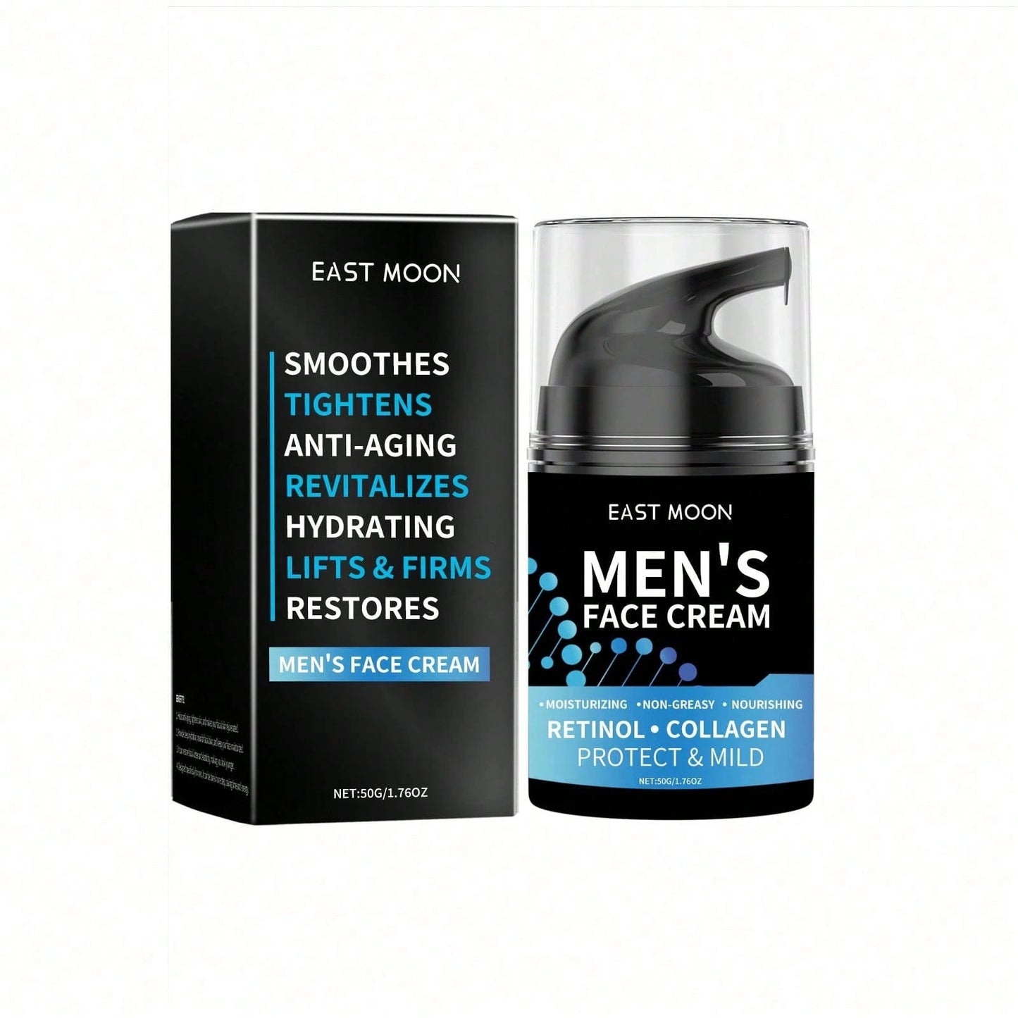 Men's Retinol Cream, Men's Moisturizing And Nourishing Facial Skin Moisturizing And Rejuvenating Skin Care Cream
