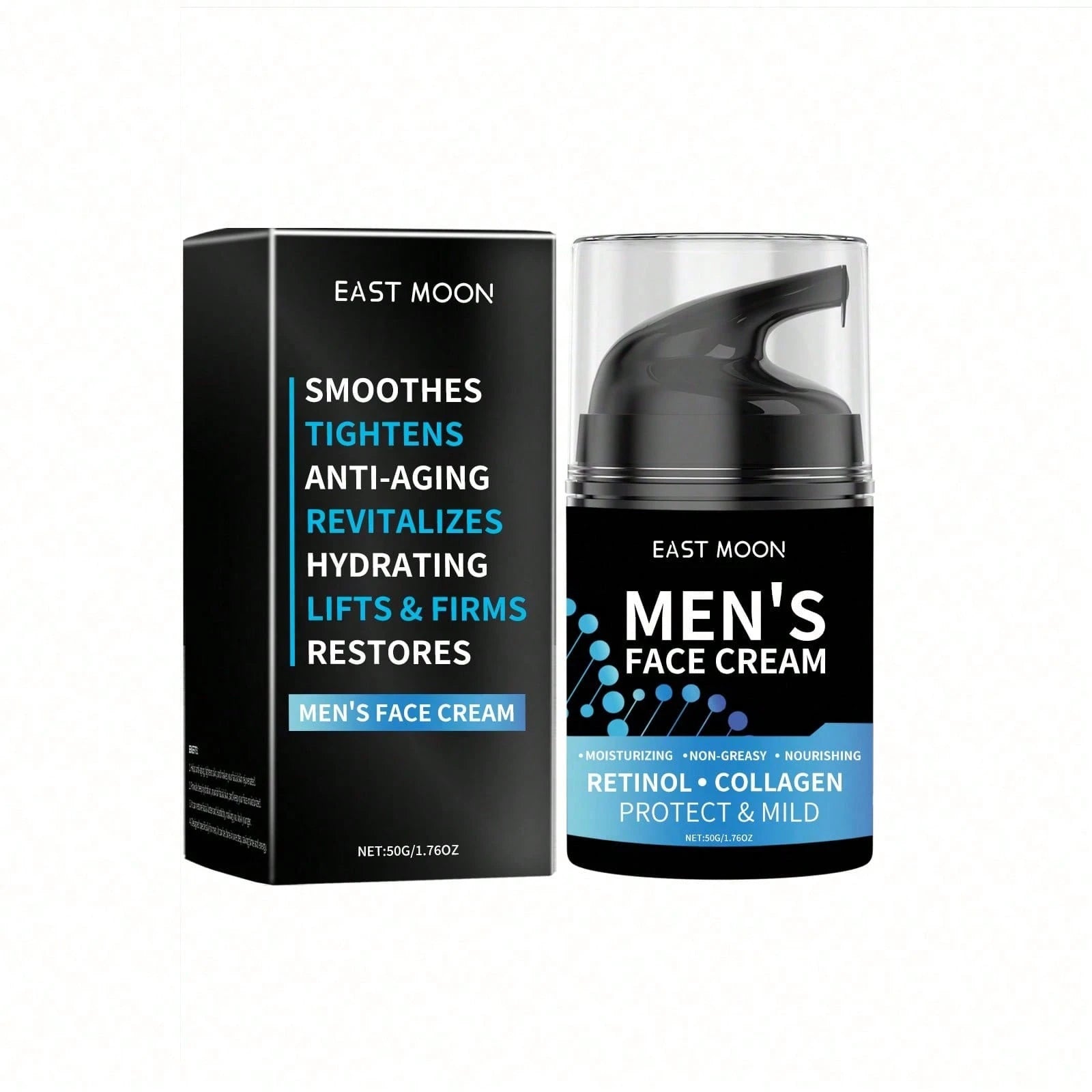 Men's Retinol Cream, Men's Moisturizing And Nourishing Facial Skin Moisturizing And Rejuvenating Skin Care Cream