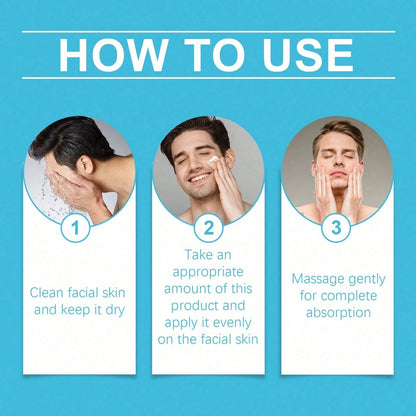 Men's Retinol Cream, Men's Moisturizing And Nourishing Facial Skin Moisturizing And Rejuvenating Skin Care Cream