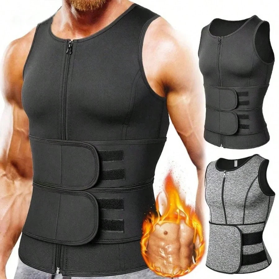Men's Stretchy Fitness Shapewear-Compression Waist Shaper, Waistband & Abdominal Support, Backless Design For Shapewear Body Sculpting In Gym Workouts