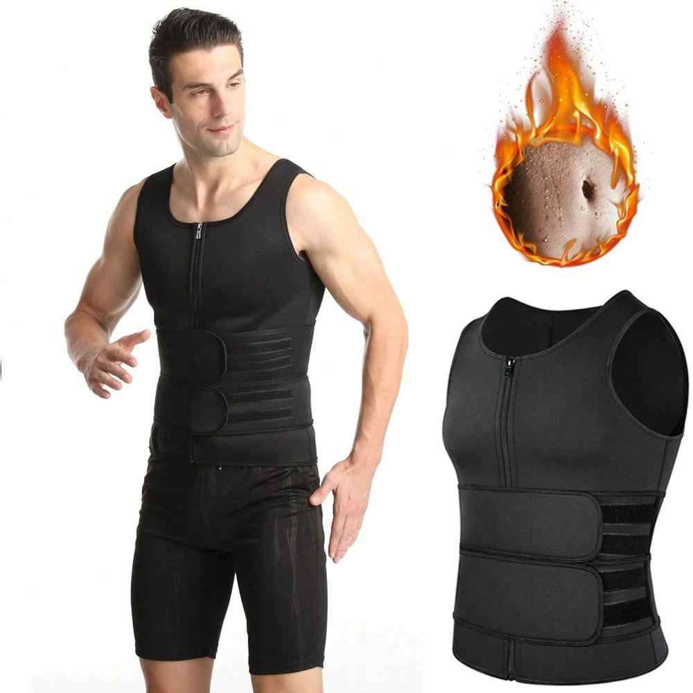 Men's Stretchy Fitness Shapewear-Compression Waist Shaper, Waistband & Abdominal Support, Backless Design For Shapewear Body Sculpting In Gym Workouts