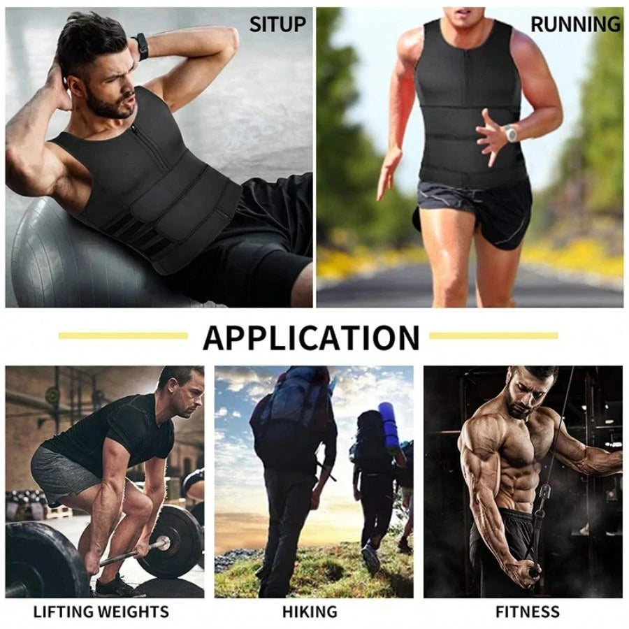 Men's Stretchy Fitness Shapewear-Compression Waist Shaper, Waistband & Abdominal Support, Backless Design For Shapewear Body Sculpting In Gym Workouts