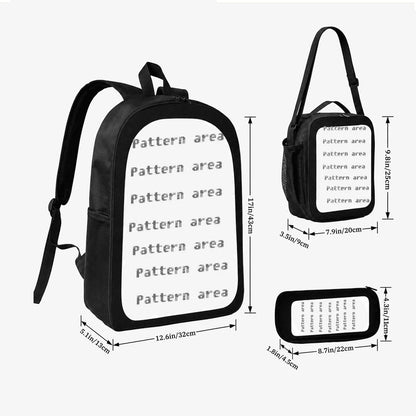 Metallic Pink Number 67 Graphic Backpack Set For Travel And Commuting, Stylish Functional Design, Playful Glam Print, Ideal For Birthday Celebrations, Spring Outings And Weekend Getaways