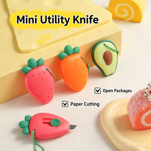 Mini Portable Utility Knife, Package Opener, Wallpaper Cutter, Cute Scrapbook Craft Knife