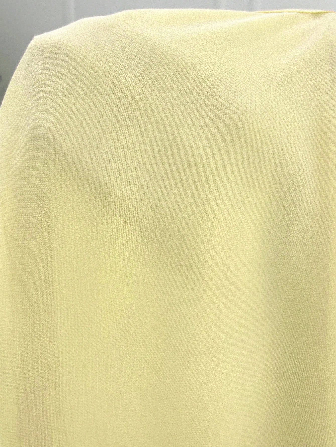Modelyn Women's Ruched Waist Concealed Belly Flared Fall Yellow Long Dress