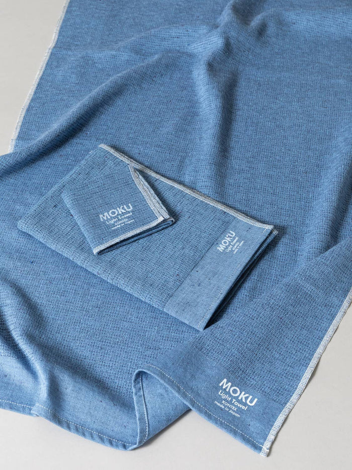Moku Light Towel - Azure