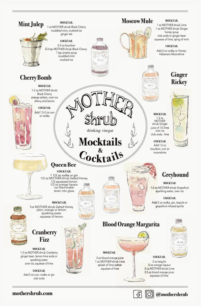 MOTHER shrub - Salted Honey shrub
