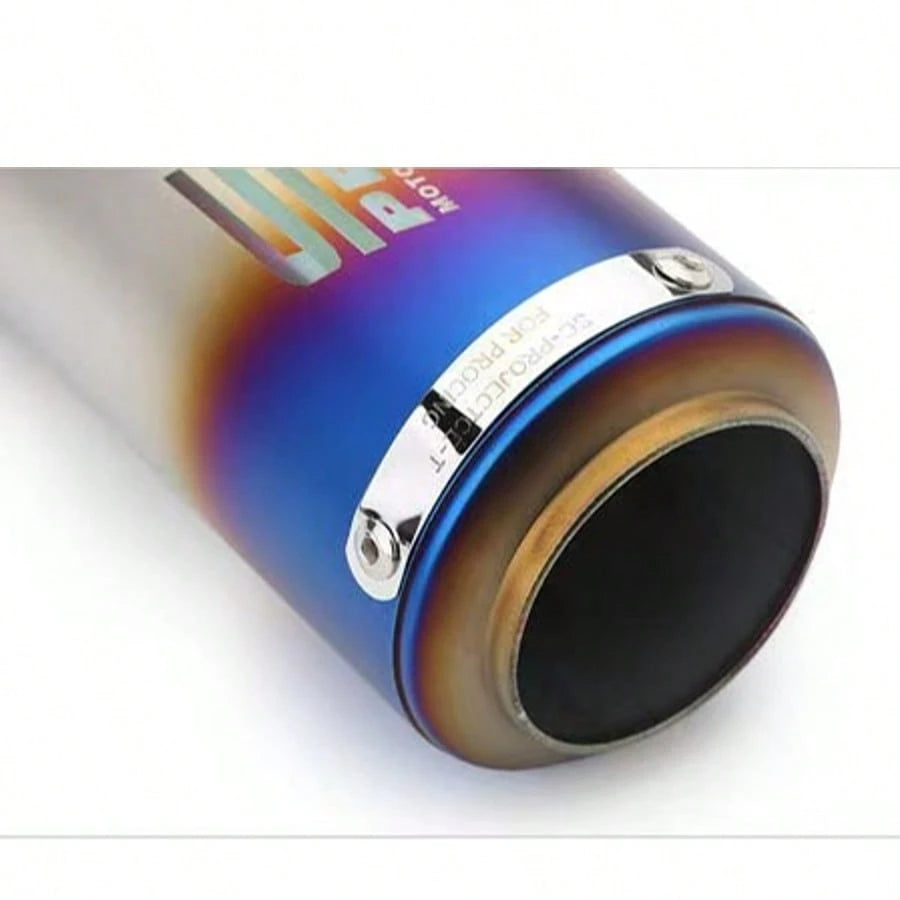 Motorcycle Exhaust Pipe Modification: Cannon-Style Exhaust Pipe, 51mm/60mm Diameter, Non-Destructive Installation And Modification.