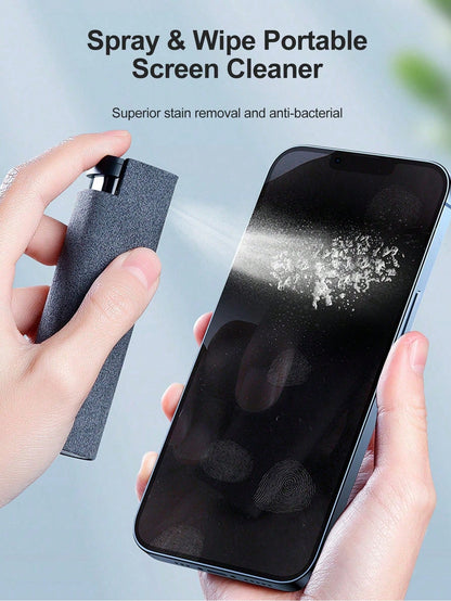 Multi-Use Screen Cleaner, Portable Screen Cleaning Kit, Car Display Screen Cleaner, Smartphones And Tablets, Phone Cleaning Kit, Screen Cleaning Spray, Touch Screen Cleaning Spray, Screen Cleaning Too
