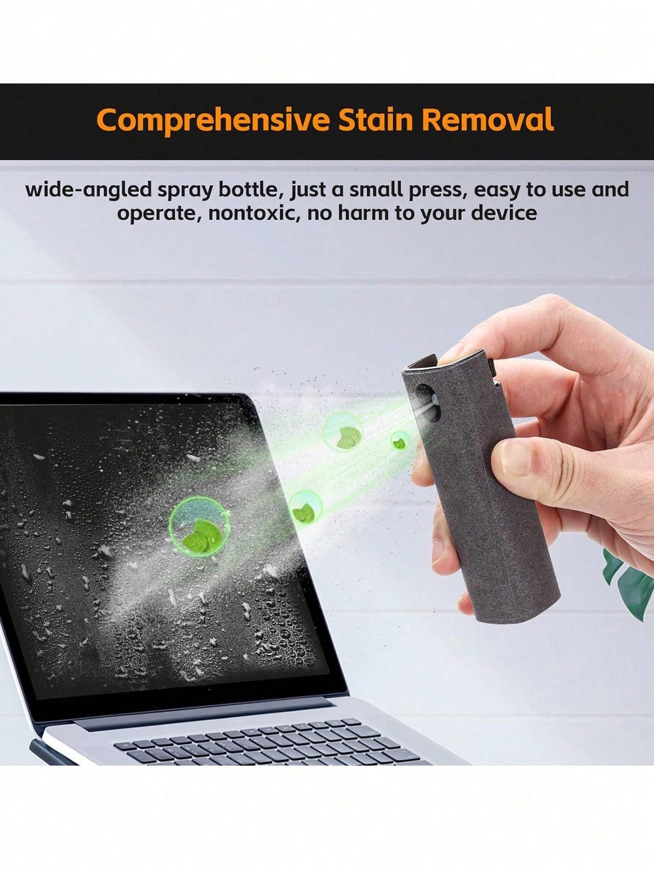 Multi-Use Screen Cleaner, Portable Screen Cleaning Kit, Car Display Screen Cleaner, Smartphones And Tablets, Phone Cleaning Kit, Screen Cleaning Spray, Touch Screen Cleaning Spray, Screen Cleaning Too