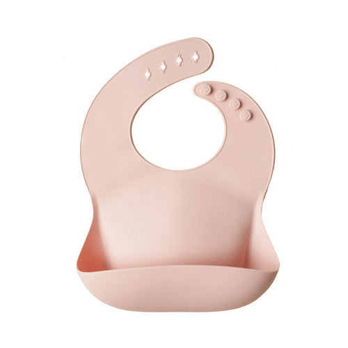 Mushie Baby Bib Blush