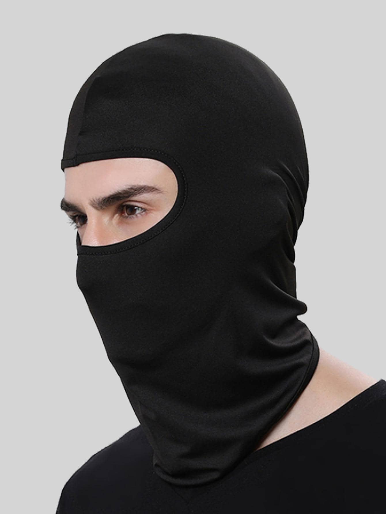 Musion 1pc Racing Balaclava Face Mask, Summer Cooling Neck Gaiter, Elastic Breathable Motorcycle Face Mask, Suitable For Cycling And Off-Road Motorcycle