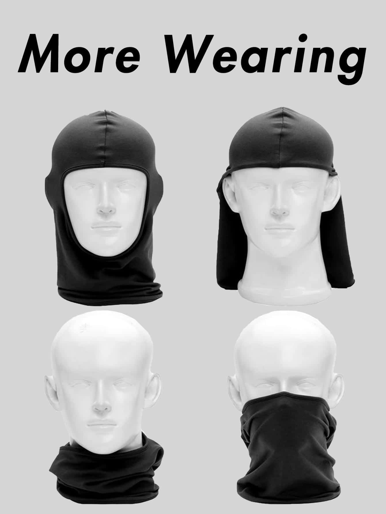 Musion 1pc Racing Balaclava Face Mask, Summer Cooling Neck Gaiter, Elastic Breathable Motorcycle Face Mask, Suitable For Cycling And Off-Road Motorcycle