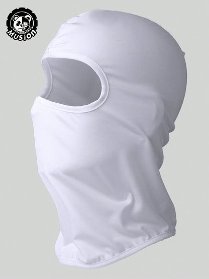 Musion 1pc Racing Balaclava Face Mask, Summer Cooling Neck Gaiter, Elastic Breathable Motorcycle Face Mask, Suitable For Cycling And Off-Road Motorcycle
