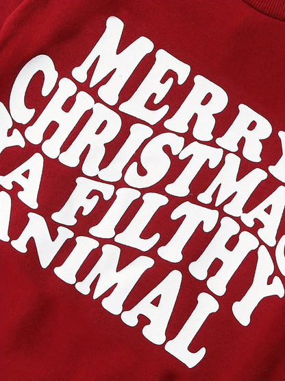 My First Christmas Baby Boy Girl Outfit Merry Christmas Long Sleeve Sweatshirt Romper Santa Bubble Bodysuit Fall Winter Clothes