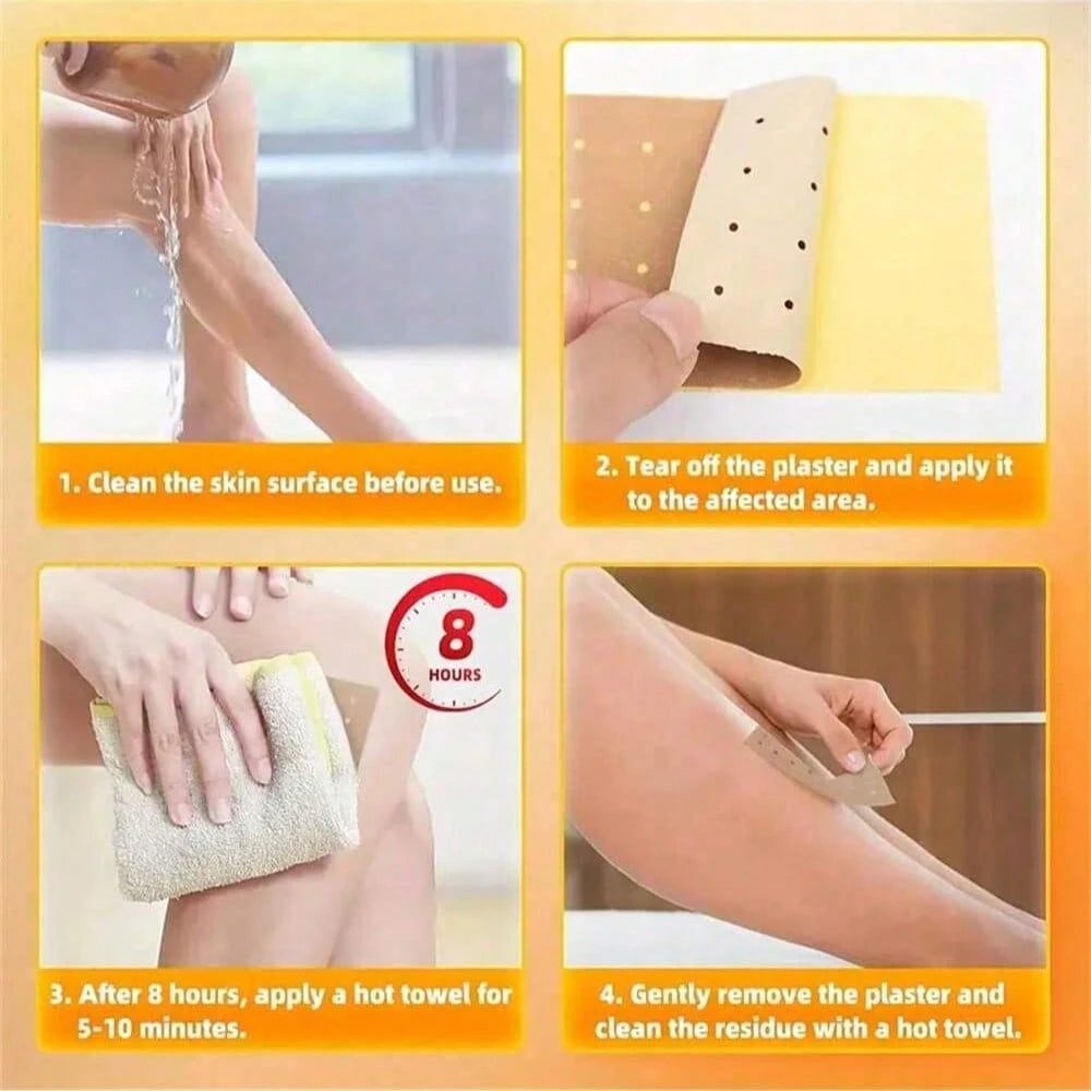 Natural Tiger Patch, Tiger Heat Patch Super Strong, Herbal Heat Therapy, Long-Lasting And Powerful, No Electricity Required, Suitable For Back, Knee, Neck, Shoulder, Muscle And Joint Relief