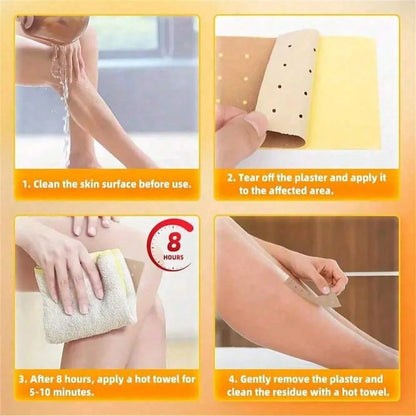 Natural Tiger Patch, Tiger Heat Patch Super Strong, Herbal Heat Therapy, Long-Lasting And Powerful, No Electricity Required, Suitable For Back, Knee, Neck, Shoulder, Muscle And Joint Relief