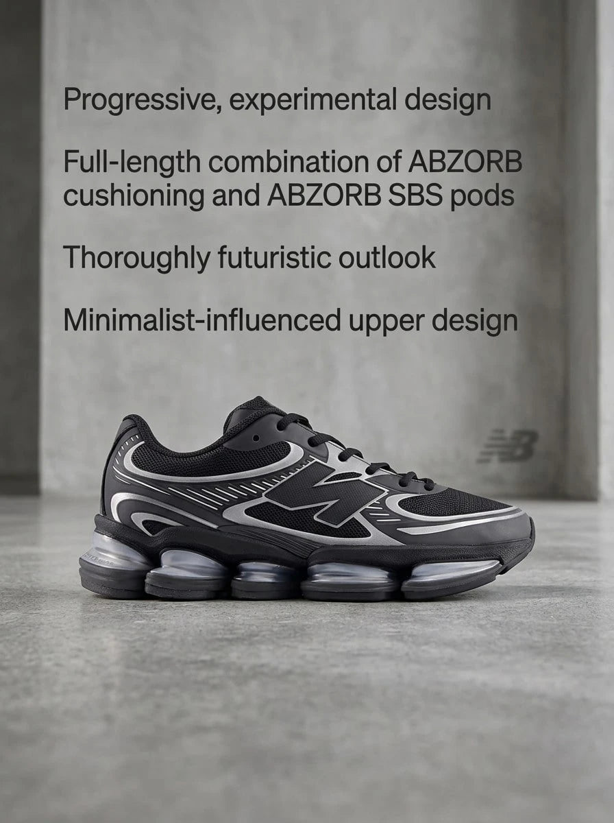 New Balance 2000 Men's Sneakers, Cushioned Supportive, Black, U20008LL