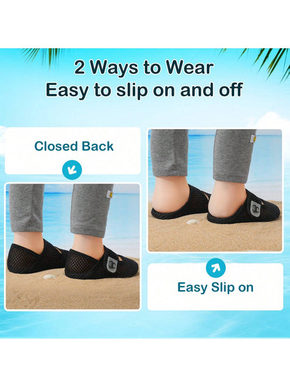 New Children's Breathable Mesh Sports Sandals- Lightweight & Fashionable, Suitable For Spring/Summer Beach Sports, Water Play, Mountain Exploration, Hiking