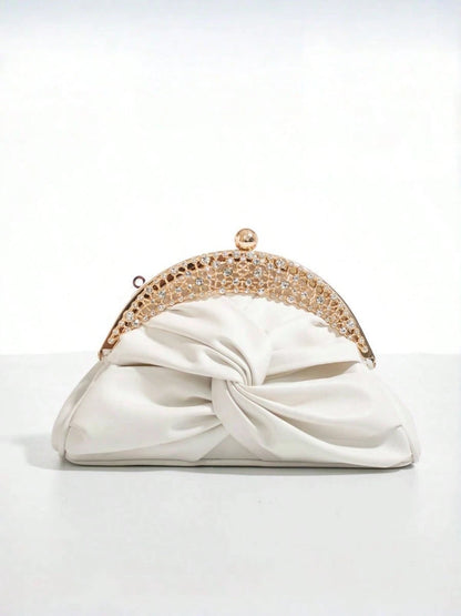 New Clutch Rhinestone Evening Women Bags Chain Slanting Bag Dinner Bag Dress Bag Bridal Bag-Wedding Season,Gifts For Women,The Perfect Christmas Gift