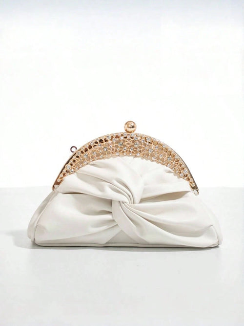 New Clutch Rhinestone Evening Women Bags Chain Slanting Bag Dinner Bag Dress Bag Bridal Bag-Wedding Season,Gifts For Women,The Perfect Christmas Gift