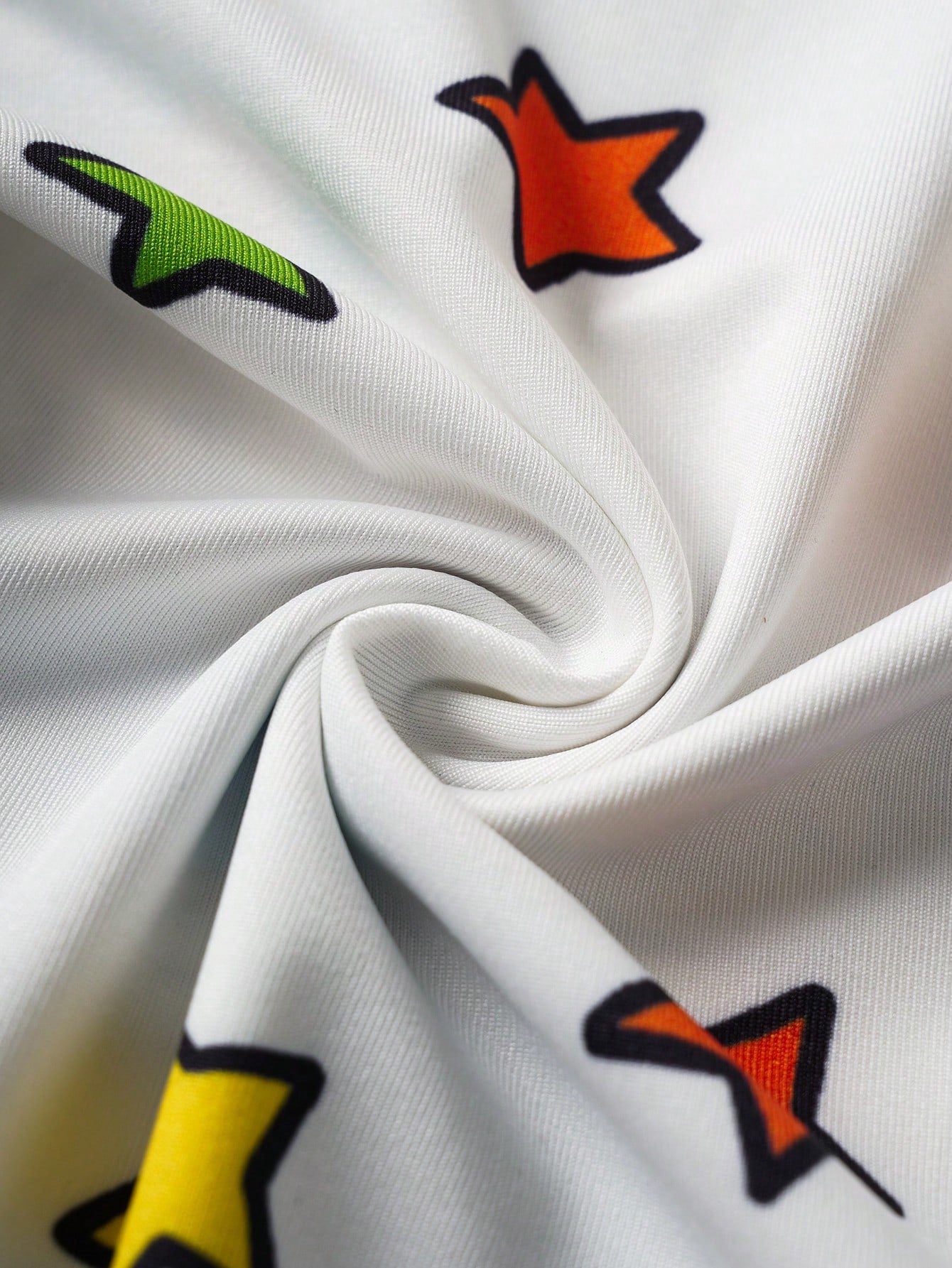 Nick 90s| Baby Boy Cute Cartoon Character & Star Letter Graphic Contrast Binding Short Sleeve Comfortable Romper, Summer