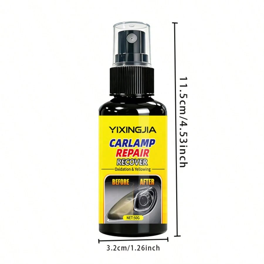 Nuokaiqi Headlight Restoration Kit- Advanced Oxidation & Yellowing Remover, Clear & Bright Headlights With Long-Lasting Protective Coating